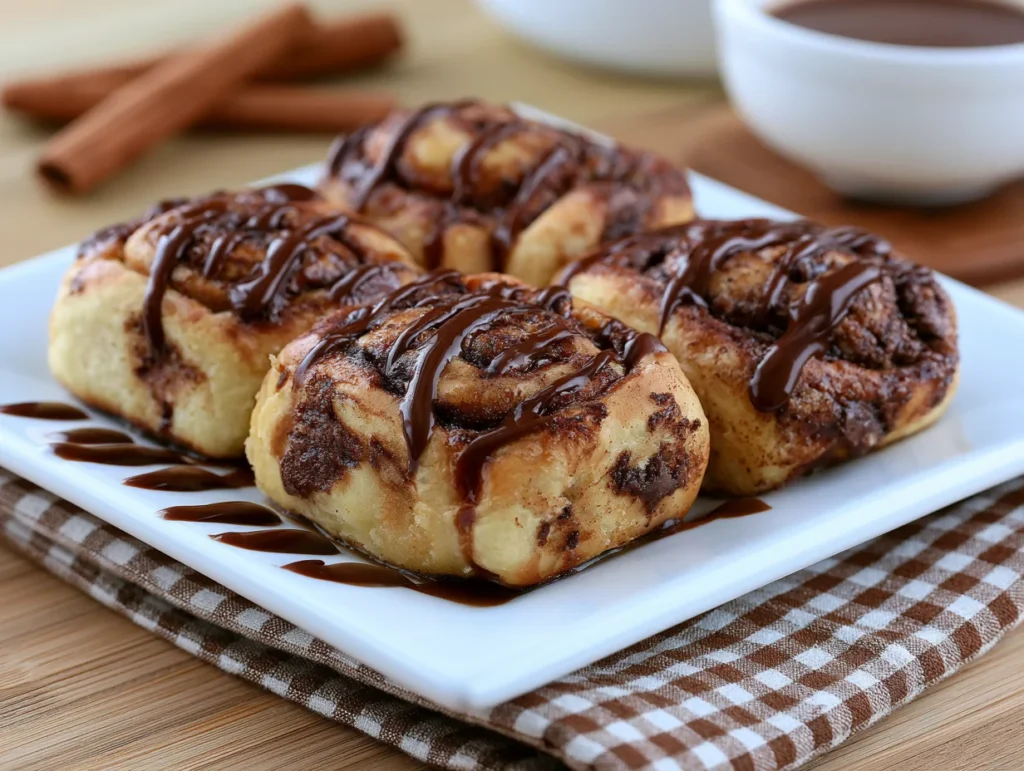Chocolatey Chocolate Cinnamon Rolls Recipe