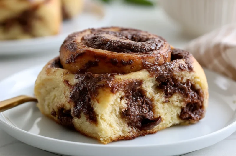 Chocolatey Chocolate Cinnamon Rolls Recipe