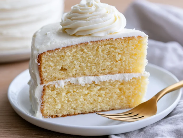 Classic Vanilla Cake Recipe