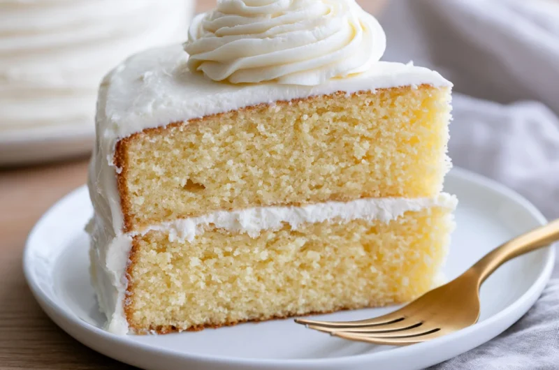 Classic Vanilla Cake Recipe