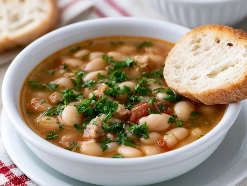 Comforting Cuban White Bean Soup Recipe