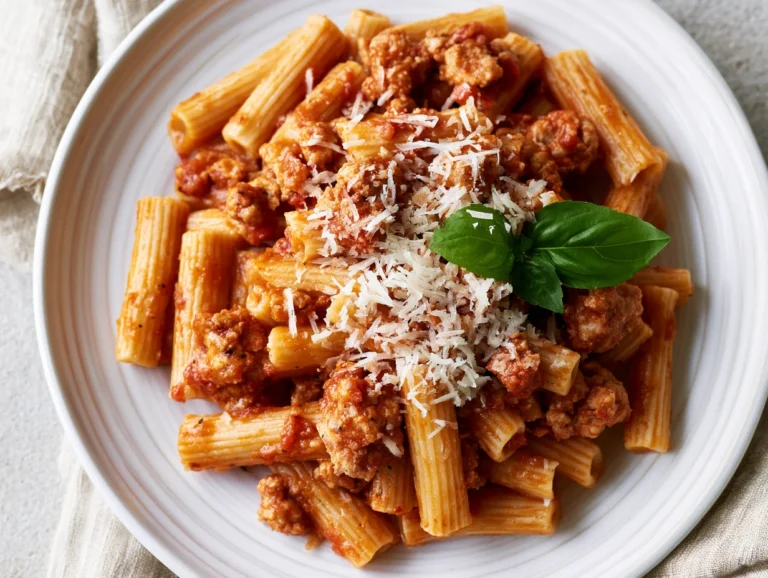 Comforting Ground Turkey Pasta Recipe