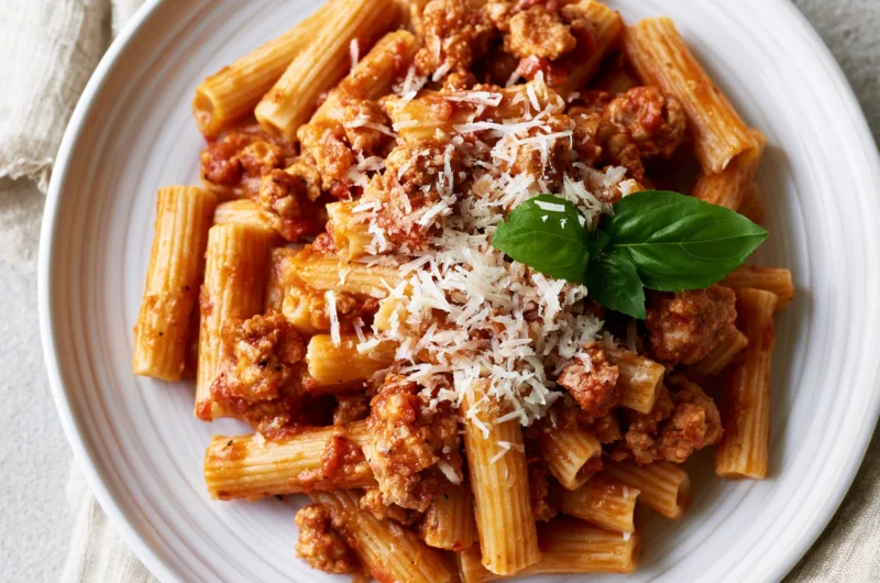 Comforting Ground Turkey Pasta Recipe
