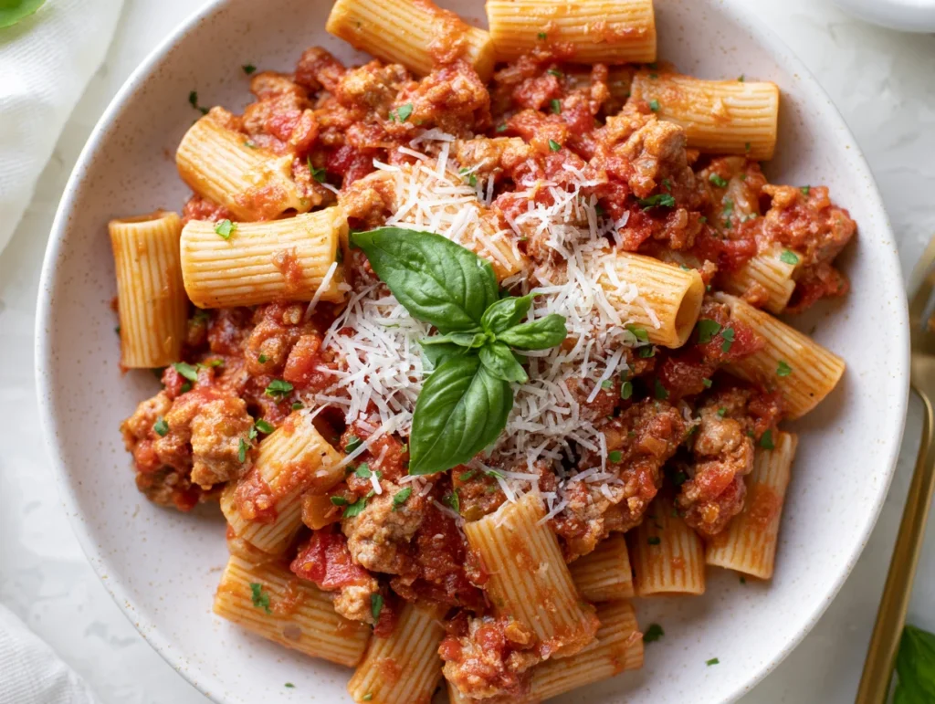 Comforting Ground Turkey Pasta Recipe
