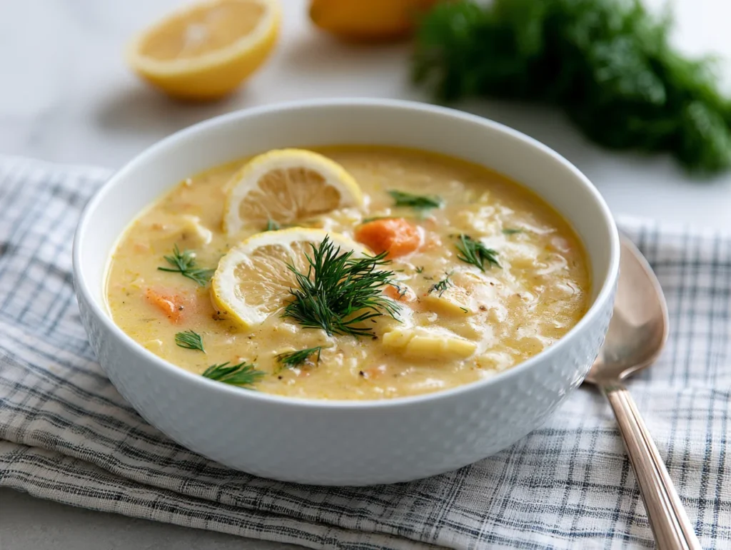 Comforting Lemon Artichoke Soup Recipe