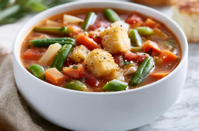Copycat Olive Garden Vegetable Soup Recipe