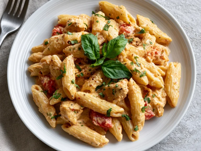 Creamy Chicken Tomato Pasta Recipe