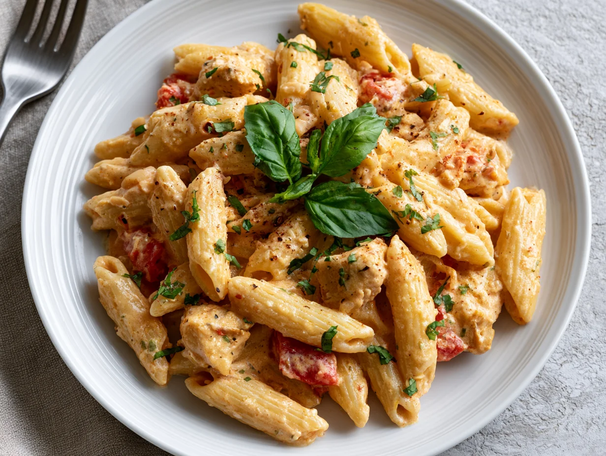 Creamy Chicken Tomato Pasta Recipe