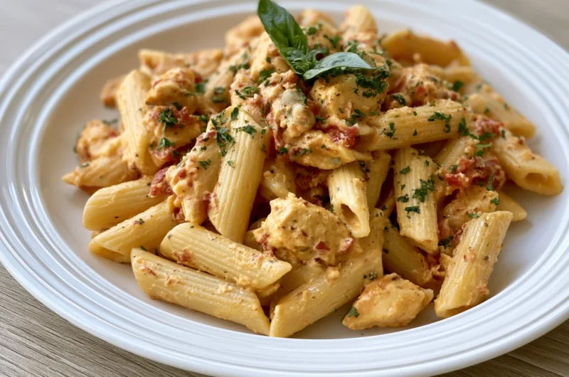 Creamy Chicken Tomato Pasta Recipe