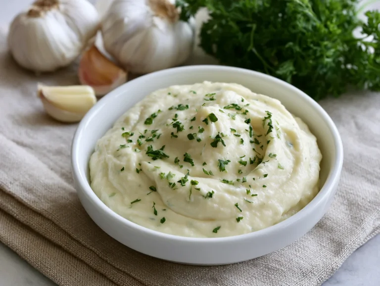 Creamy Garlic Sauce Recipe