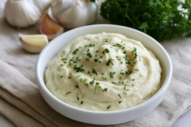 Creamy Garlic Sauce Recipe