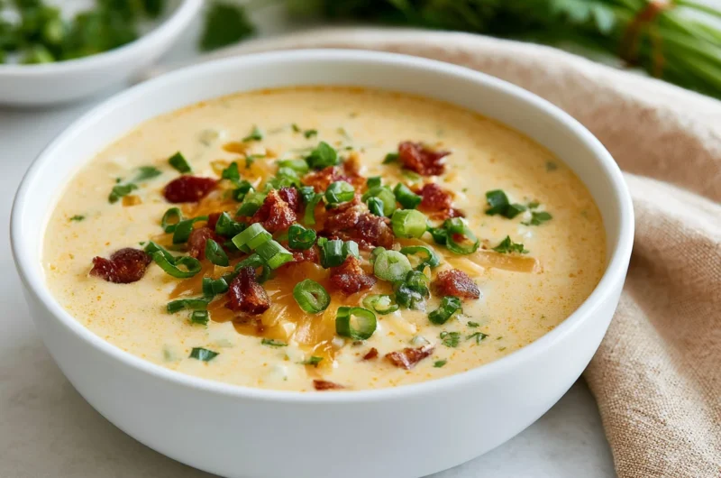 Creamy Jalapeno Popper Soup Recipe