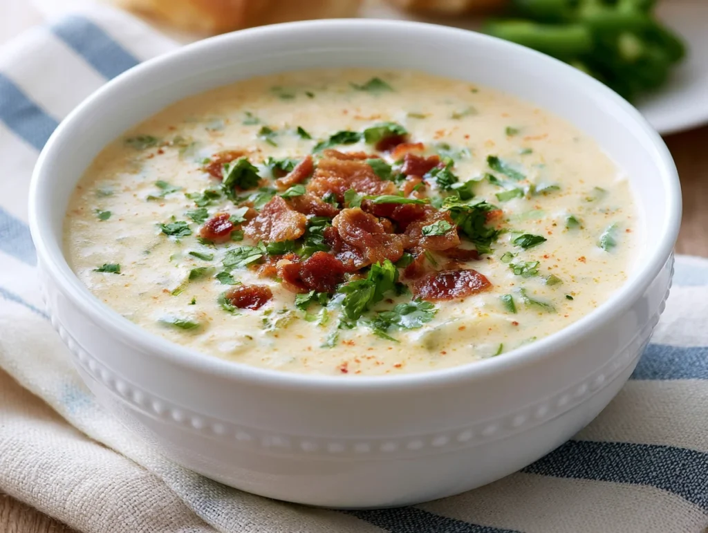 Creamy Jalapeno Popper Soup Recipe