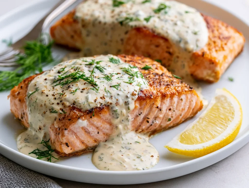 Creamy Marry Me Salmon Recipe