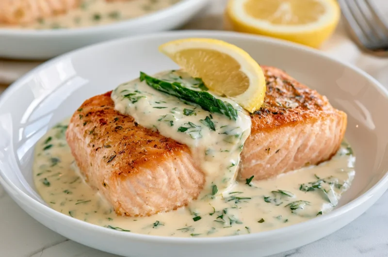 Creamy Marry Me Salmon Recipe