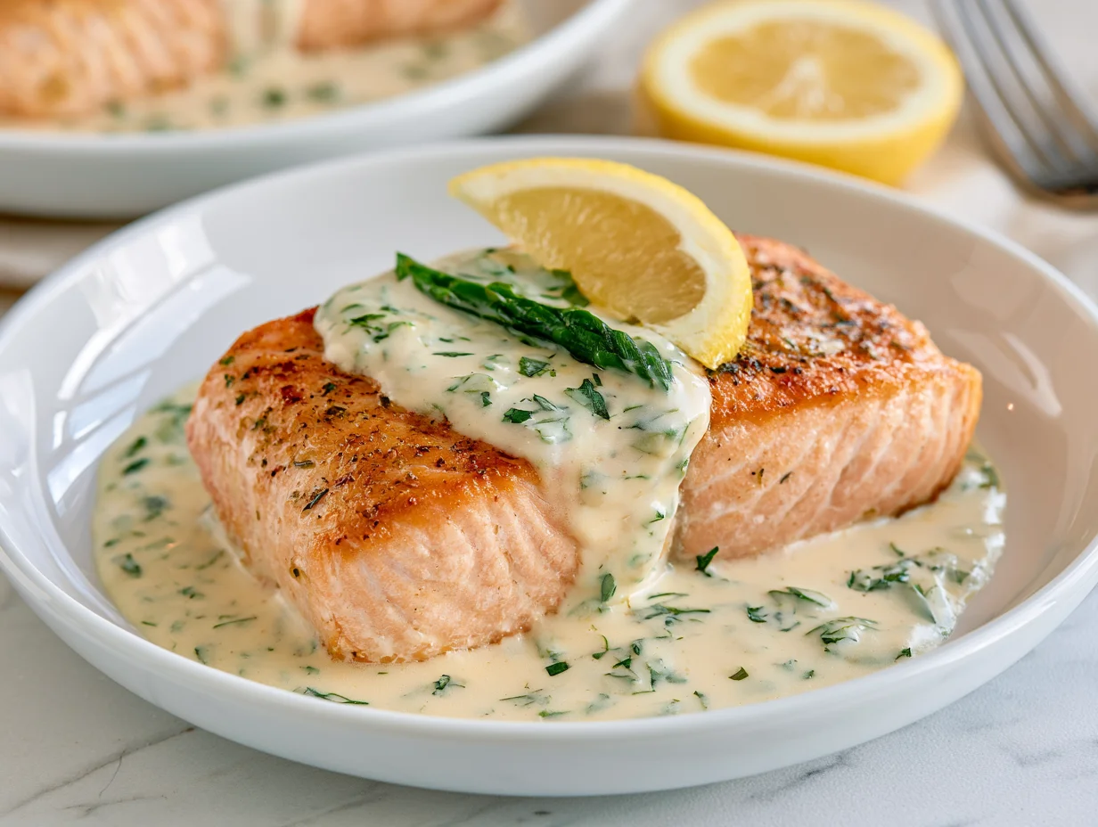 Creamy Marry Me Salmon Recipe