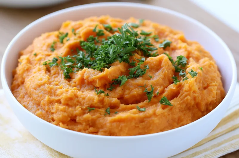 Creamy Mashed Sweet Potatoes Recipe