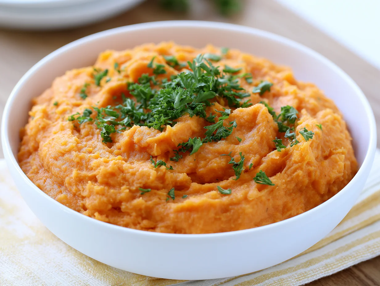 Creamy Mashed Sweet Potatoes Recipe