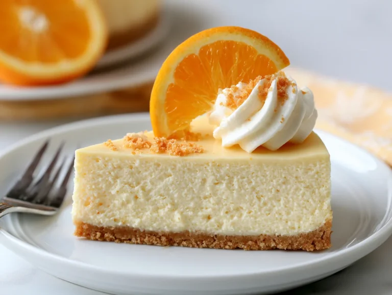 Creamy Orange Creamsicle Cheesecake Recipe