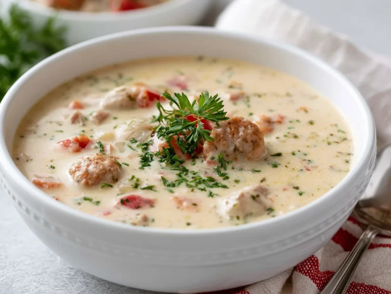 Creamy Sausage Soup Recipe