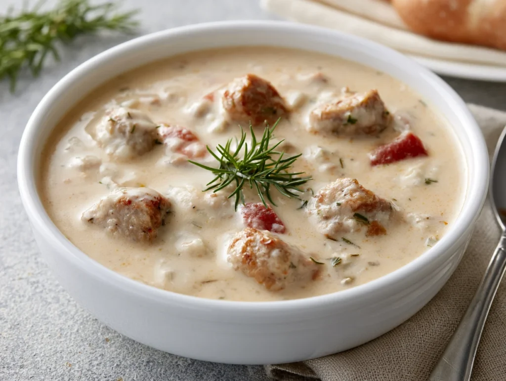 Creamy Sausage Soup Recipe