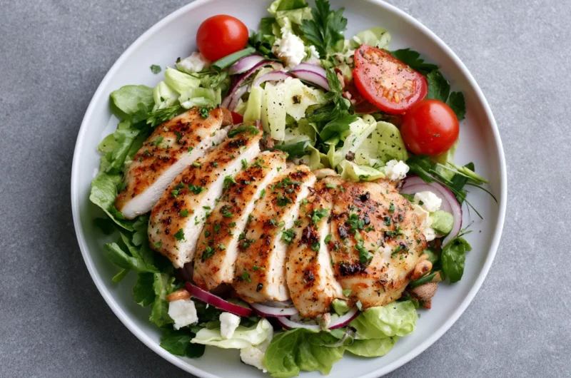 Crisp Hot Honey Chicken Salad Recipe