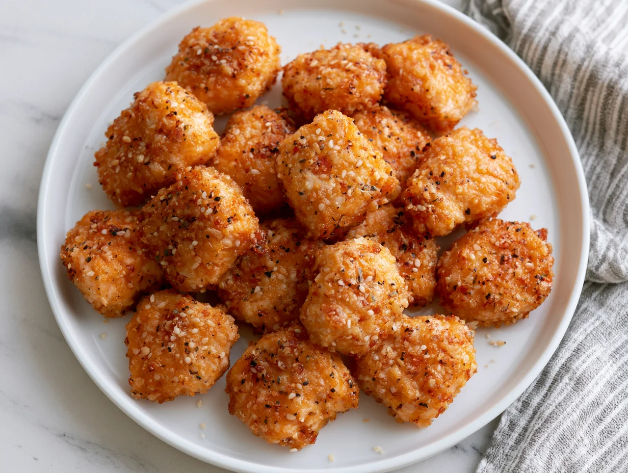 Crispy Bang Bang Salmon Bites Recipe