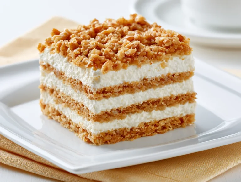 Crunchy Praline Crunch Dessert Recipe