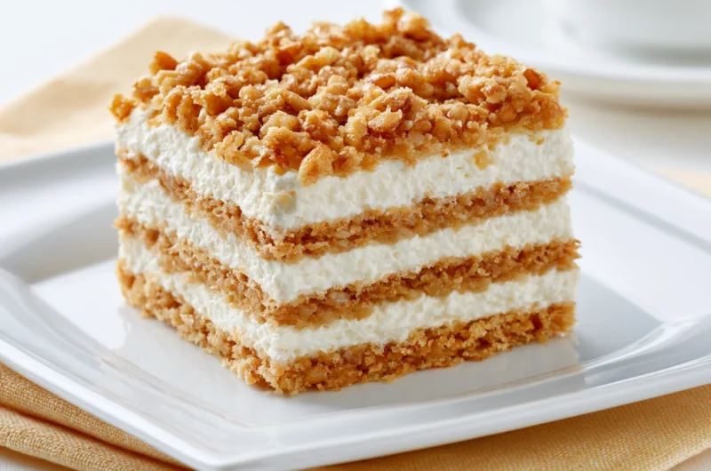 Crunchy Praline Crunch Dessert Recipe