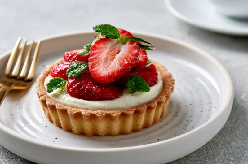 Delicate Strawberry Mascarpone Tartlets Recipe