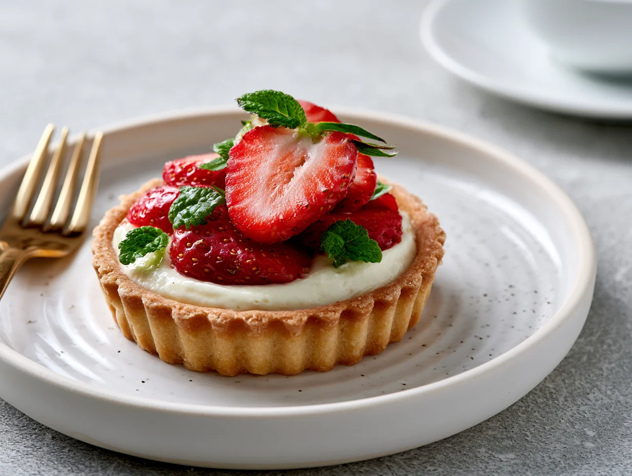 Delicate Strawberry Mascarpone Tartlets Recipe
