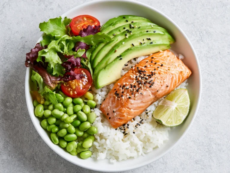 Delicious Salmon Rice Bowl Recipe
