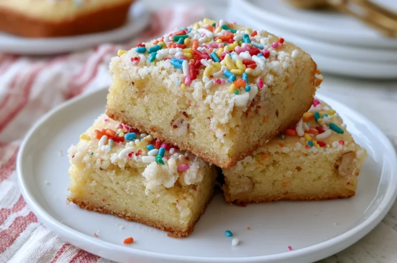 Easy Cake Mix Cookie Bars Recipe