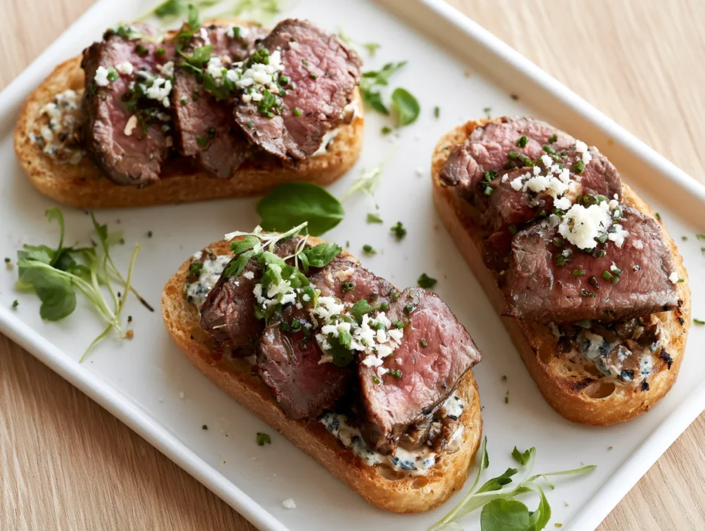 Elegant Beef Tenderloin Crostini Recipe