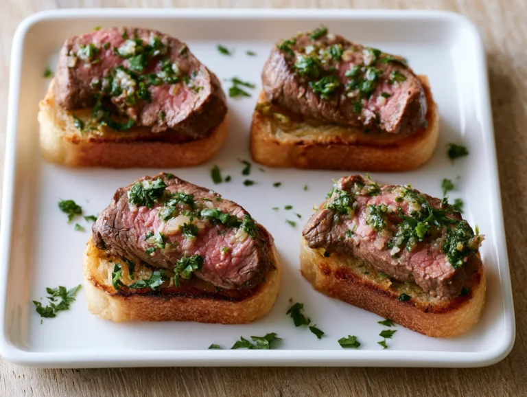 Elegant Beef Tenderloin Crostini Recipe