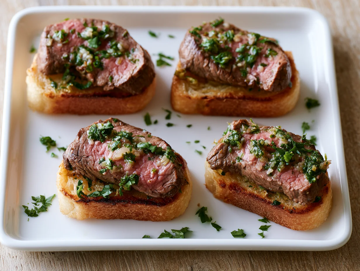 Elegant Beef Tenderloin Crostini Recipe
