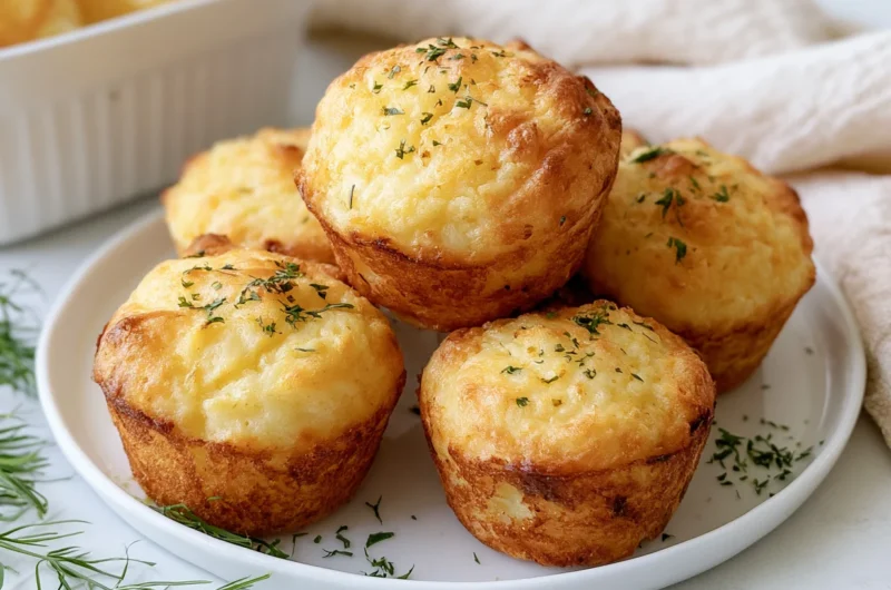 Fluffy Mashed Potato Cheese Puffs Recipe