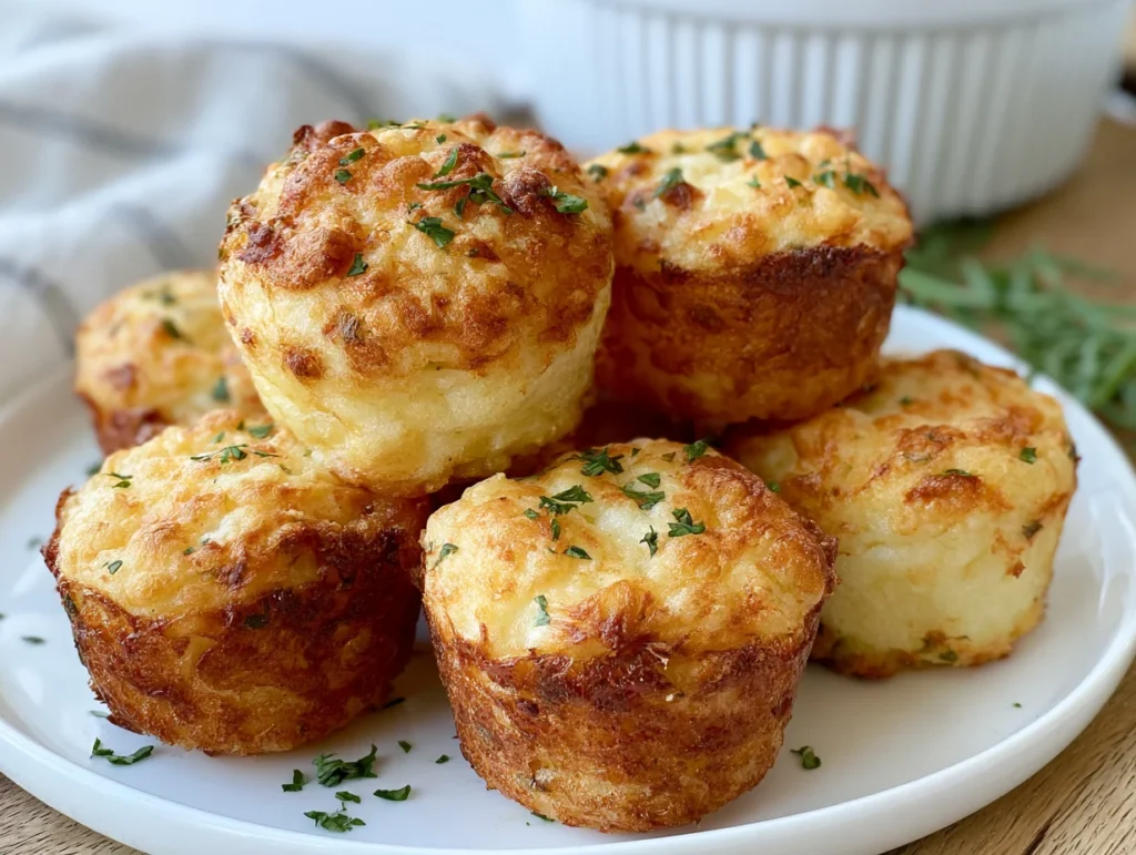 Fluffy Mashed Potato Cheese Puffs Recipe