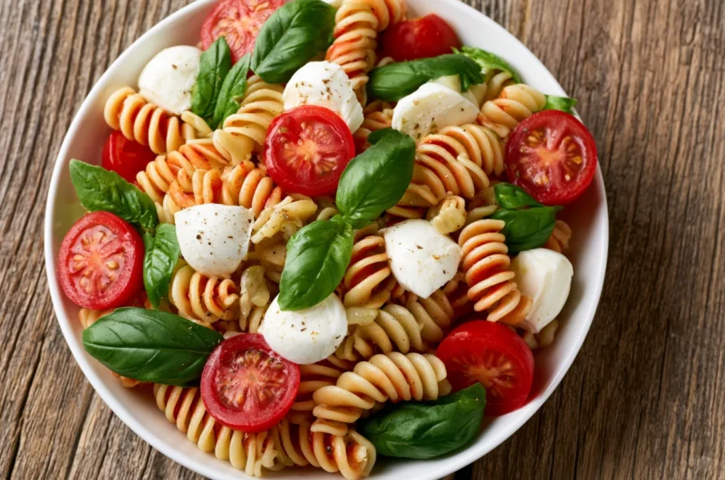 Fresh Caprese Pasta Salad Recipe