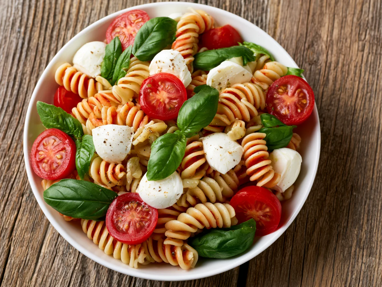 Fresh Caprese Pasta Salad Recipe