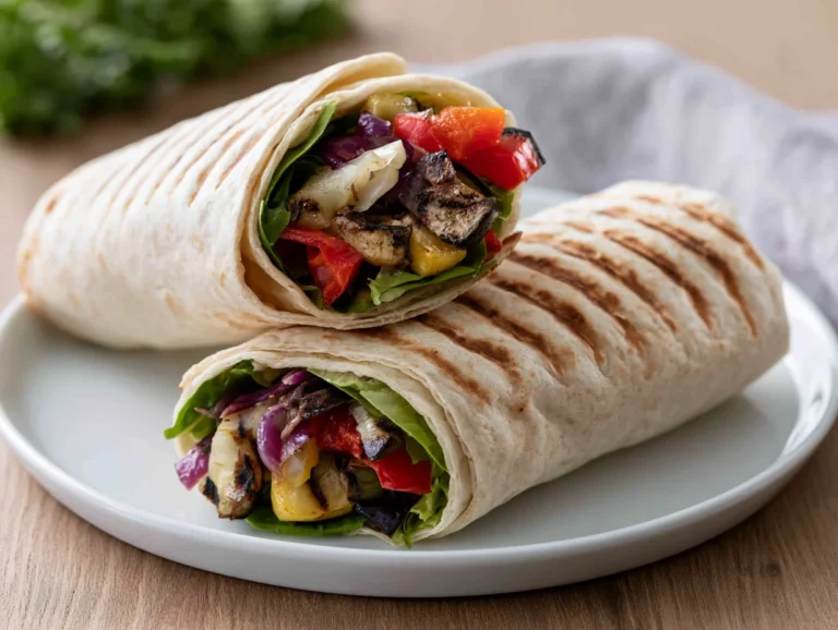 Fresh Grilled Veggie Wraps Recipe