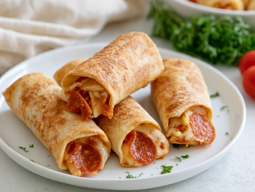 Fun Pepperoni Pizza Roll Ups Recipe