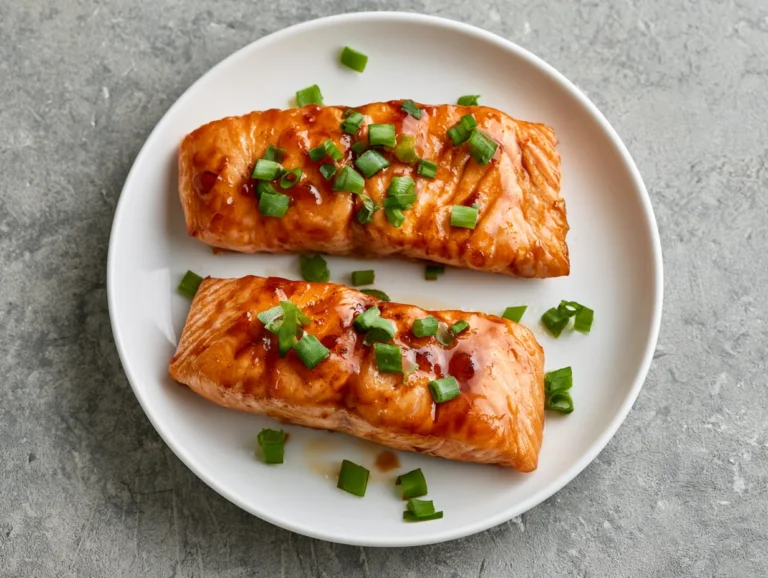 Glazed Brown Sugar Soy Sauce Salmon Recipe