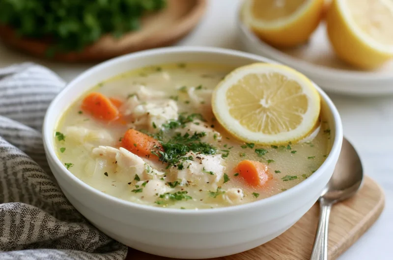 Greek Lemon Chicken Soup Recipe