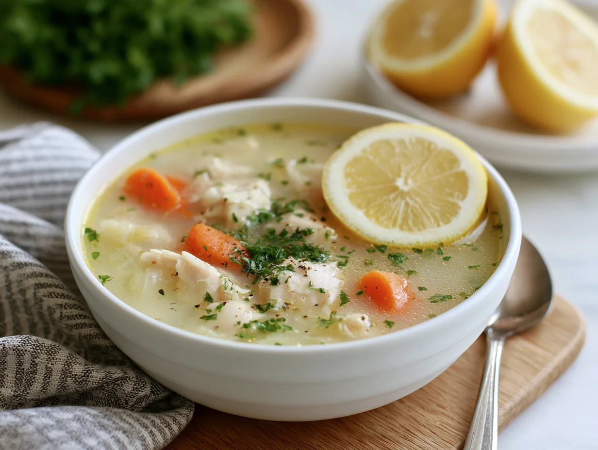 Greek Lemon Chicken Soup Recipe