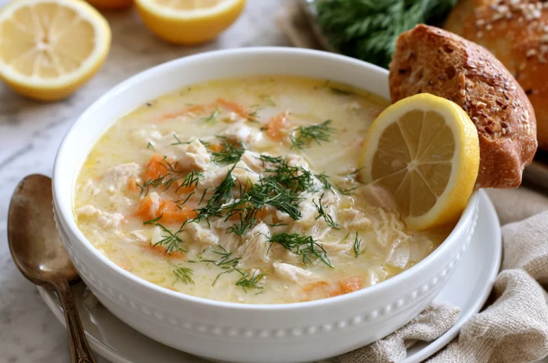 Greek Lemon Chicken Soup Recipe