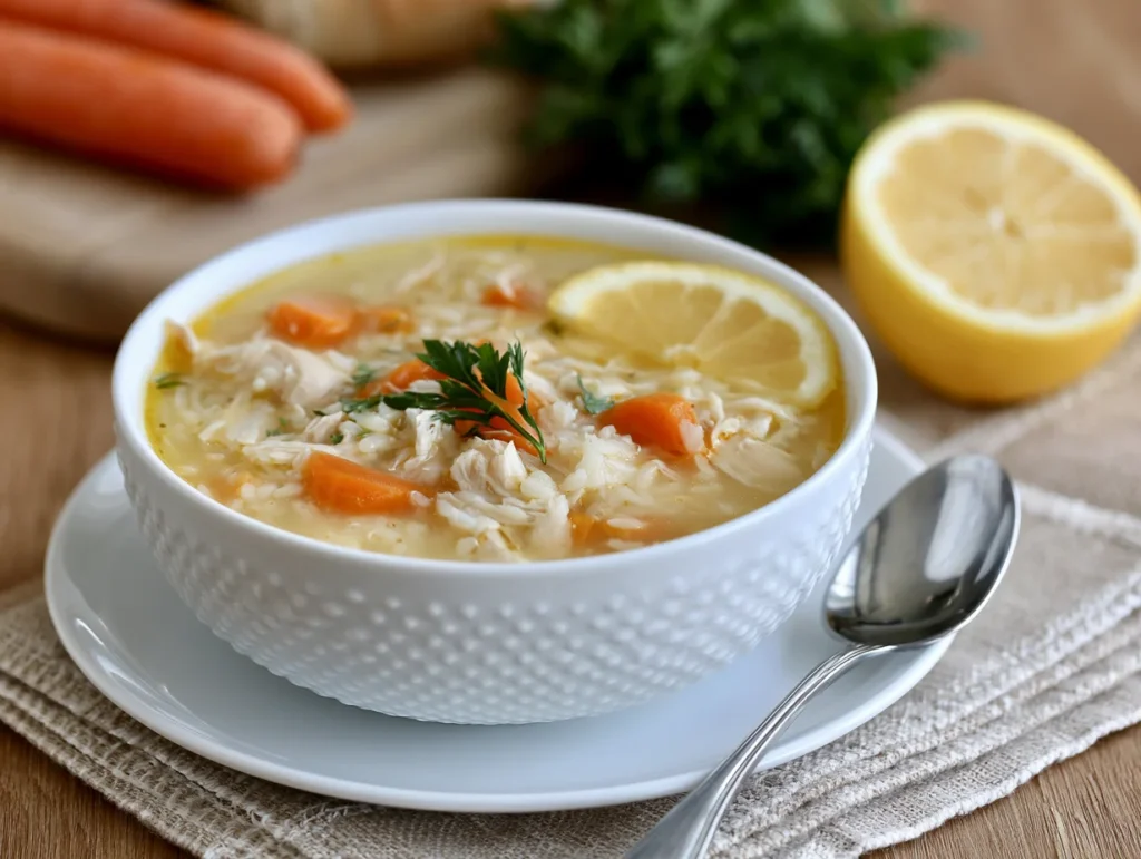 Greek Lemon Chicken Soup Recipe