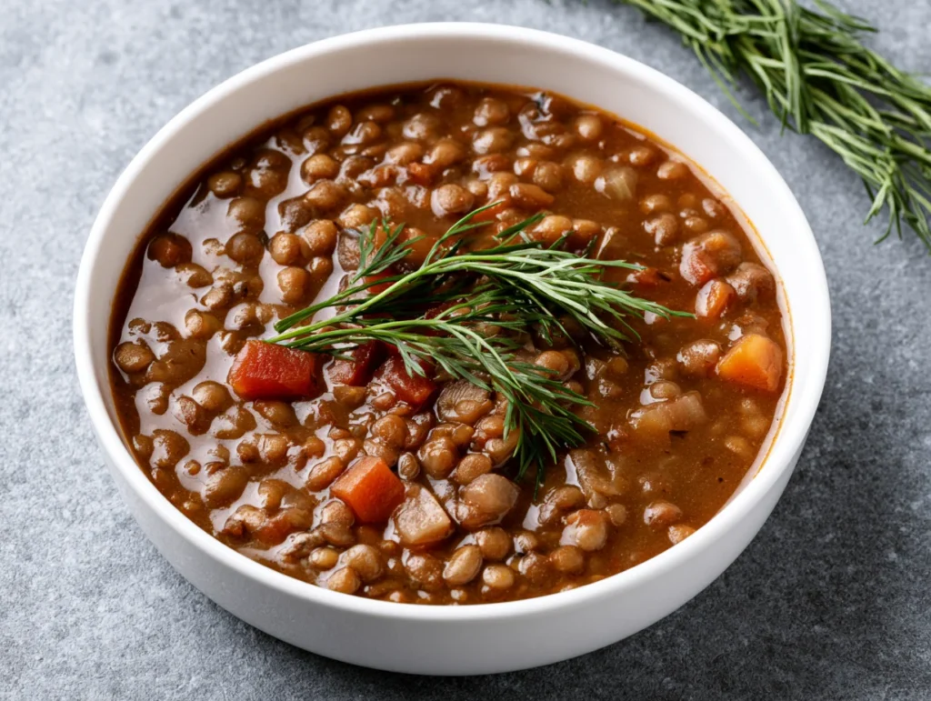 Hearty Vegetarian Lentil Soup Recipe