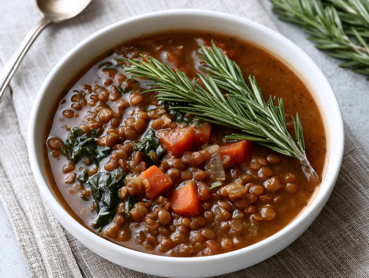 Hearty Vegetarian Lentil Soup Recipe