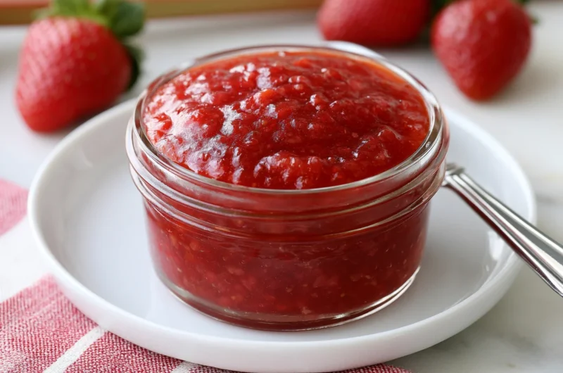 Homemade Strawberry Rhubarb Jam Recipe
